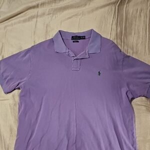 Polo by Ralph Lauren Men's Lavender Polo Shirt